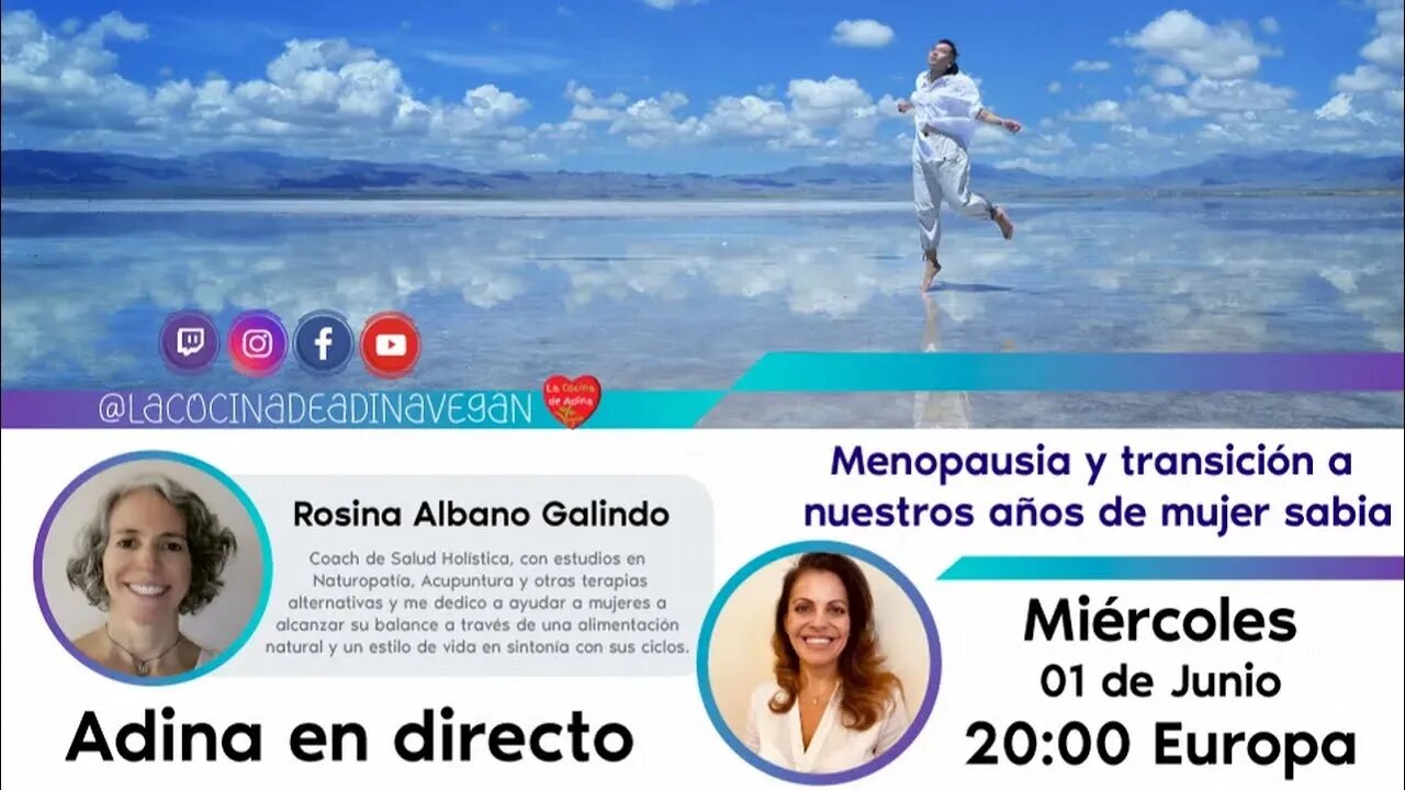 Rosina Albano: Menopausia y transición a nuestros años de mujer sabia | Mujeres en Menopausia