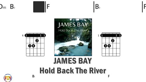 JAMES BAY Hold Back The River - Guitar Chords & Lyrics HD