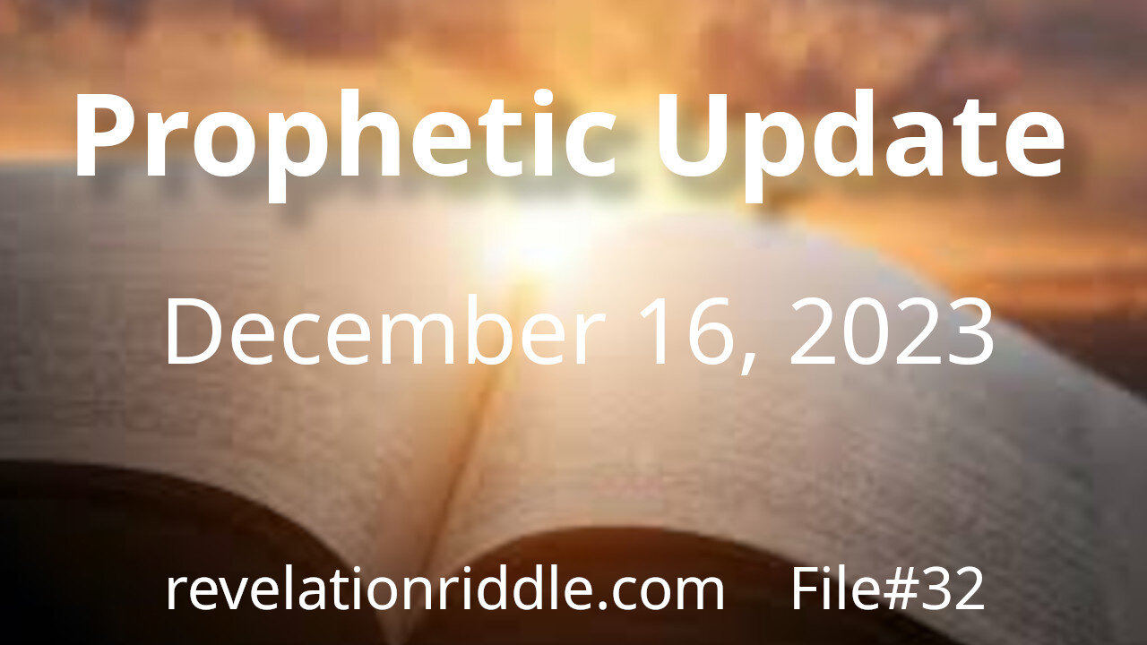 Prophetic Update - December 16, 2023 - Tim Sheets | Julie Green | Donna Rigney | Stone Judgment