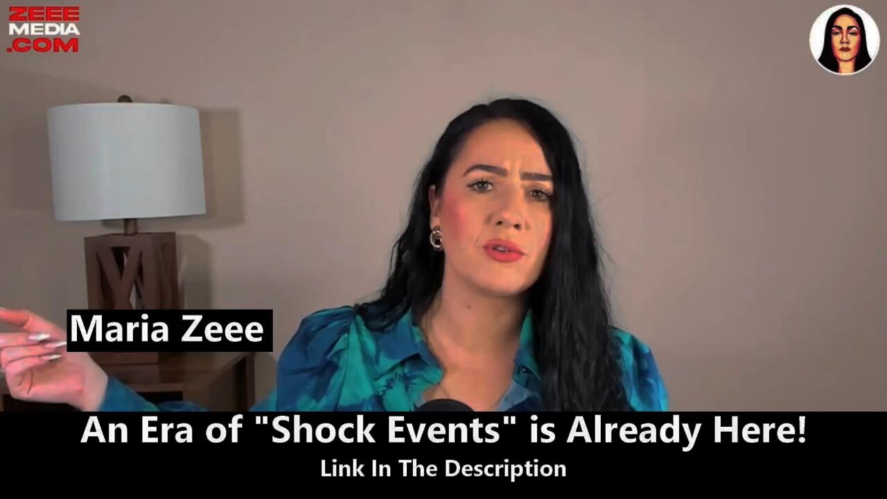 An Era of Shock Events is Already Here - Maria Zeee