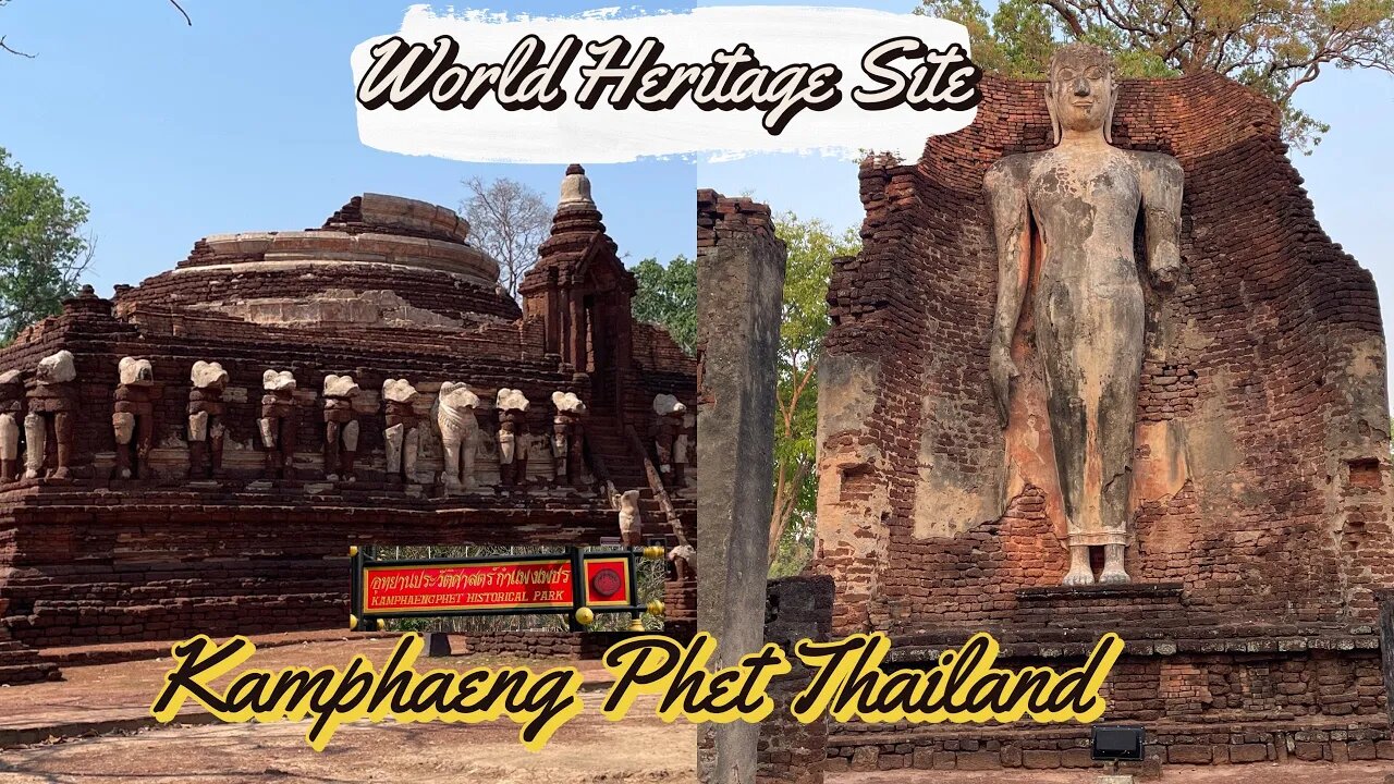 Kamphaeng Phet Historical Park - North Complex - World Heritage Site Thailand 2023