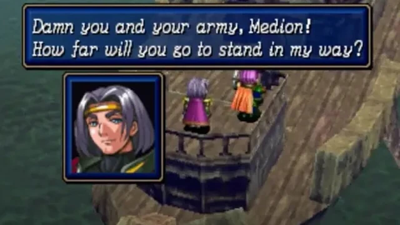 Shining Force 3 - Scenario 2 - Part 32 - Battling on the High Seas