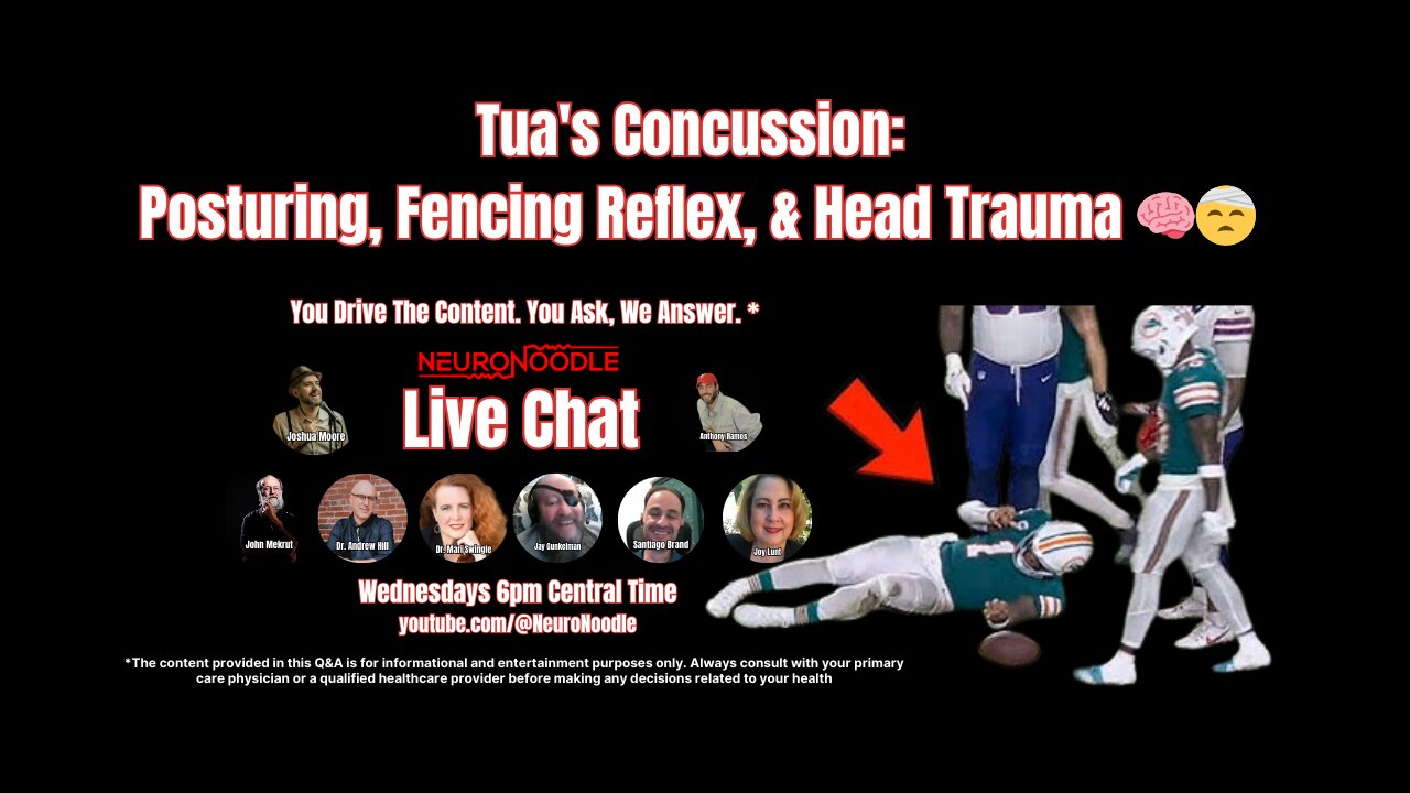 Tua's Concussion 🤕 & Fencing Response Explained | LIVE Q&A with Neurofeedback Experts 🏈