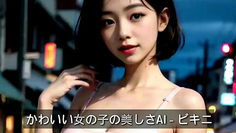 AI Beauty Cute Girl - Bikini