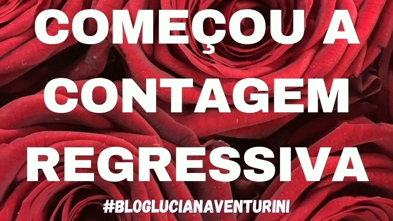 Começou a contagem regressiva #lucianaventurini #vivermelhor #silvioalbuquerque