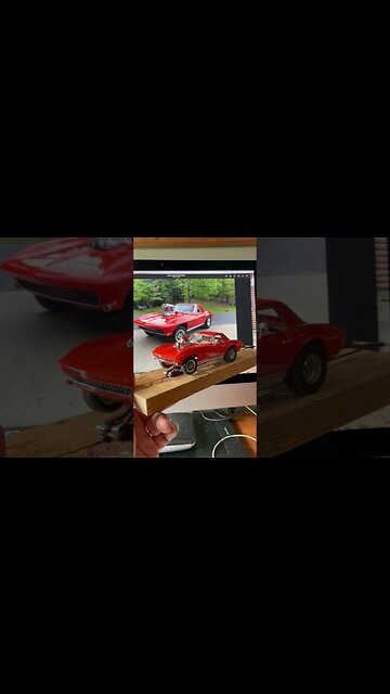 Wicked Vette Gasser Slot Car Drag Car Based Off My Dad's '64 Corvette Gasser