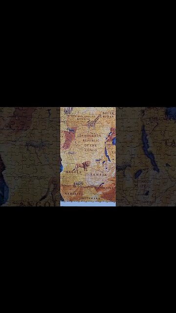 60,000 Piece What a Wonderful World Jigsaw Puzzle Day 35! #shorts #puzzle #jigsawpuzzle #puzzles