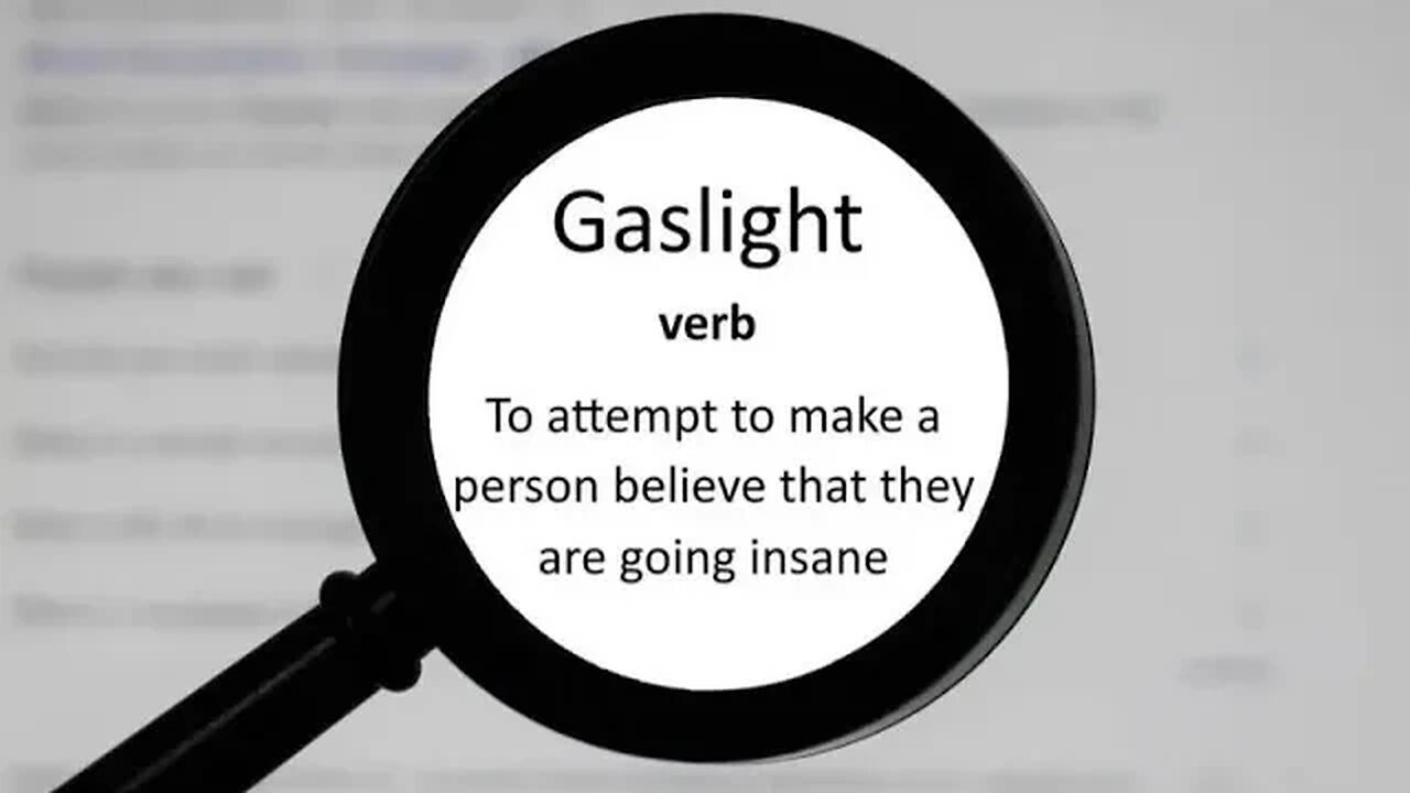When Society Gaslights You... (DON'T FALL FOR IT!)