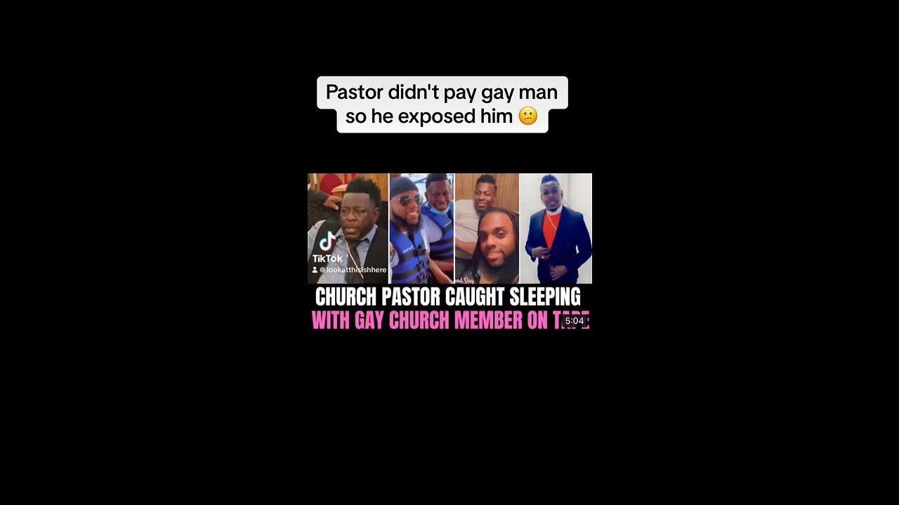 The Pastor Was Outed!