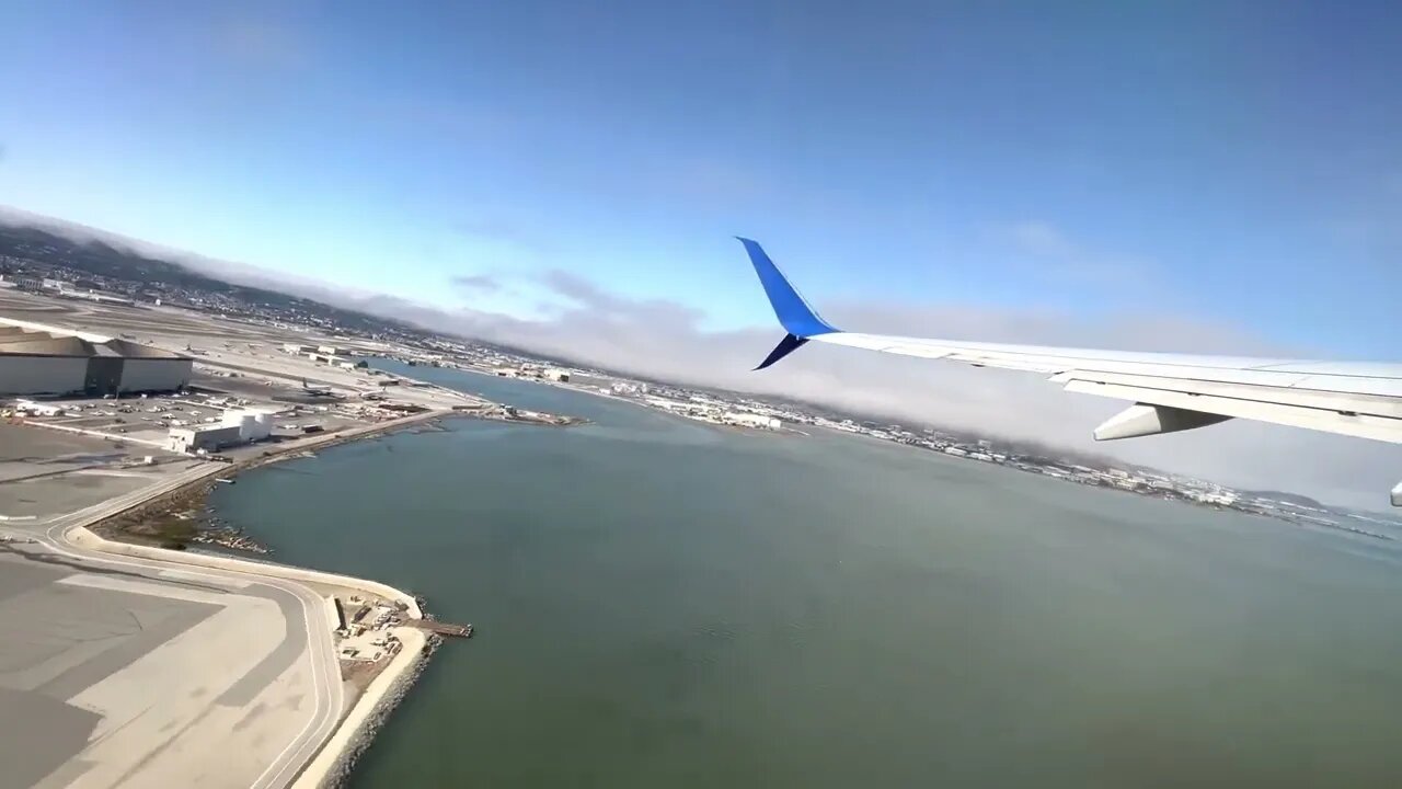 United Boeing 737-800 Takeoff San Francisco 🇺🇸