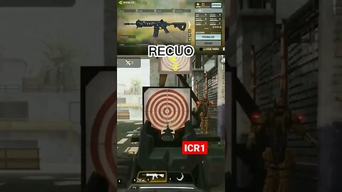 Recuo da arma ICR1 #callofduty #callofdutymobile #jogosmobile #codmobile #callofdutywarzone