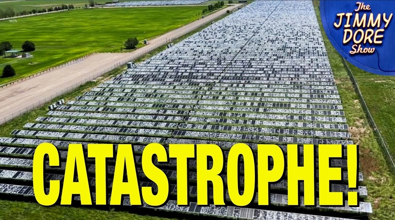 Devastating Hail Storm DESTROYS Giant Solar Farm