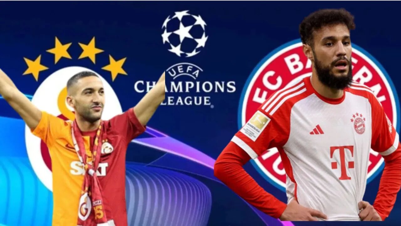 القنوات الناقلة لمباراة galatasaray vs bayern munich مشاركة زياش و مزراوي اخر الاخبار