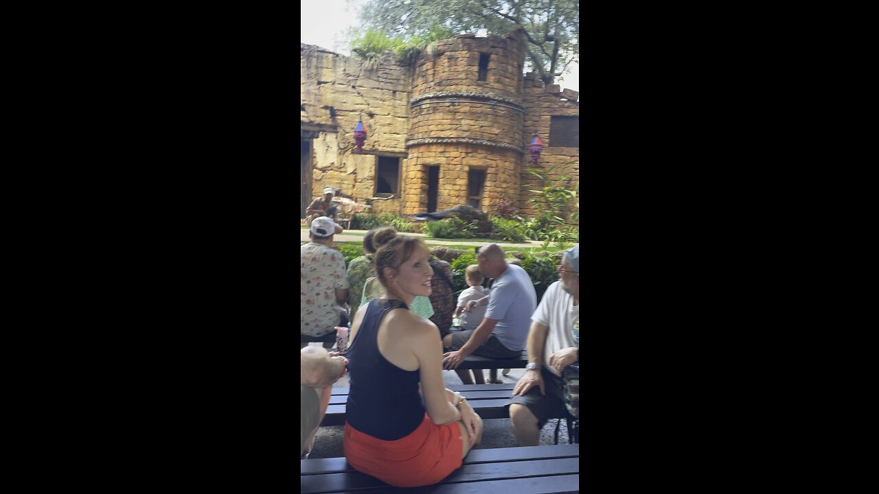 Granddaughters at Animal Kingdom