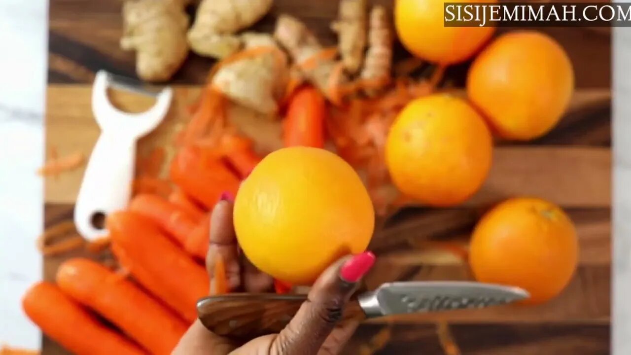 Carrot and Orange Juice for Detox and Beautiful Skin 1