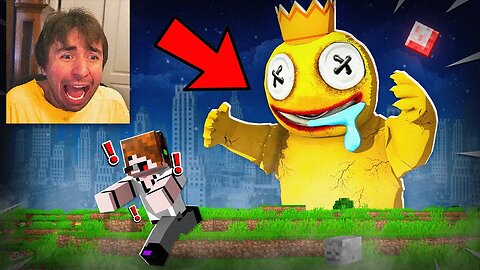 Trolling As YELLOW In Minecraft (Roblox Rainbow Friends)
