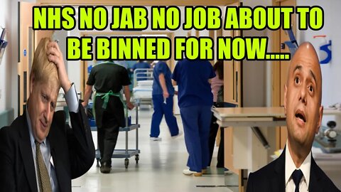 NHS No Jab No Job To Be Suspended