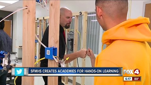 South Fort Myers High School students participate in career-based academies