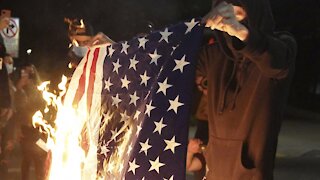 Little Violence Seen In Dueling Protests In Portland, Oregon