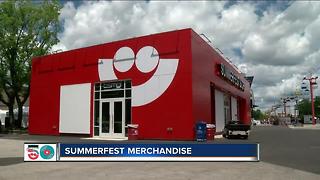 Summerfest Store workers prepare for opening day