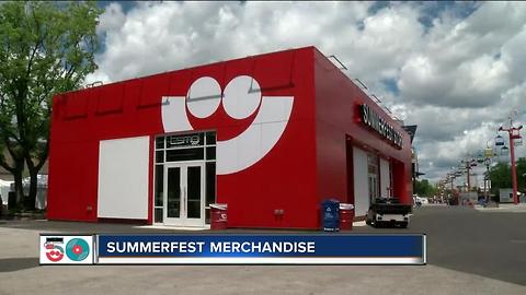 Summerfest Store workers prepare for opening day