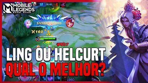 Ling x Helcurt | Qual o MELHOR Jungler | MLBB