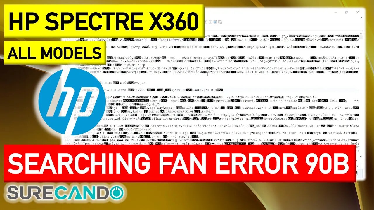 Searching for the System Fan (90b) error RPM Value in the BIOS of HP Finding Windows Product Key