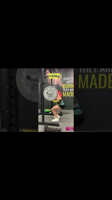 145KG SQUAT | Rate the Depth #shorts
