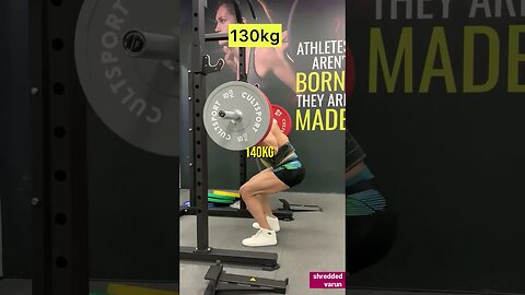 145KG SQUAT | Rate the Depth #shorts