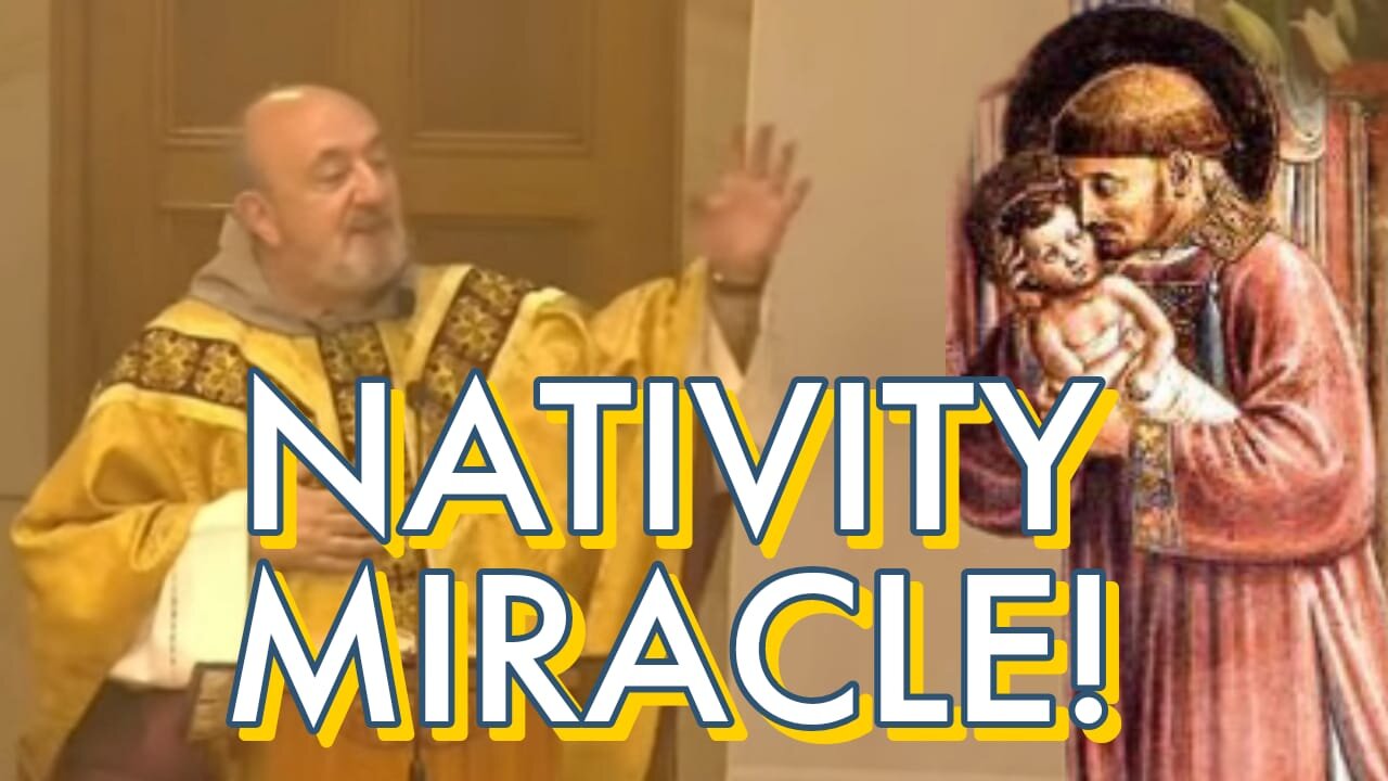 Nativity Homily: Amazing Details of How The Infant Jesus Appeared In A Manger During Christmas Mass!