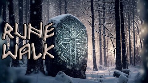 Viking runestone walk and the Banke runestone ⚔️