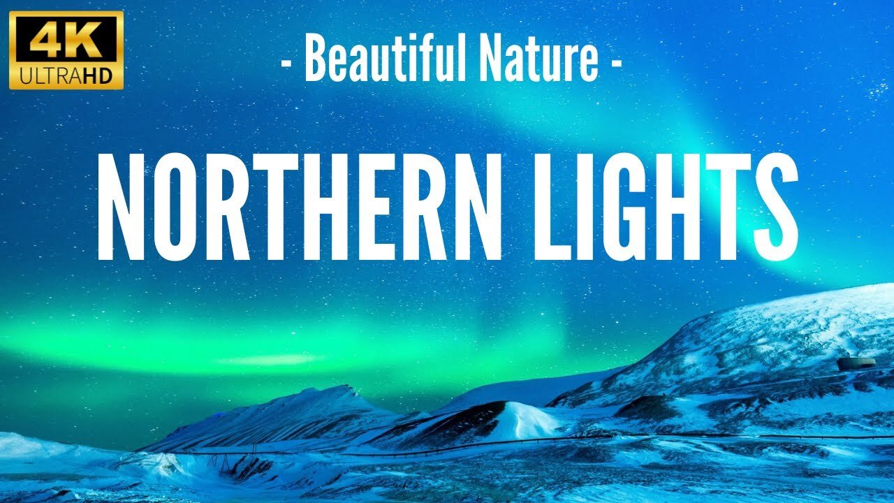 NORTHERN LIGHTS - Meditation Music, Stress Relief, Relaxing Music