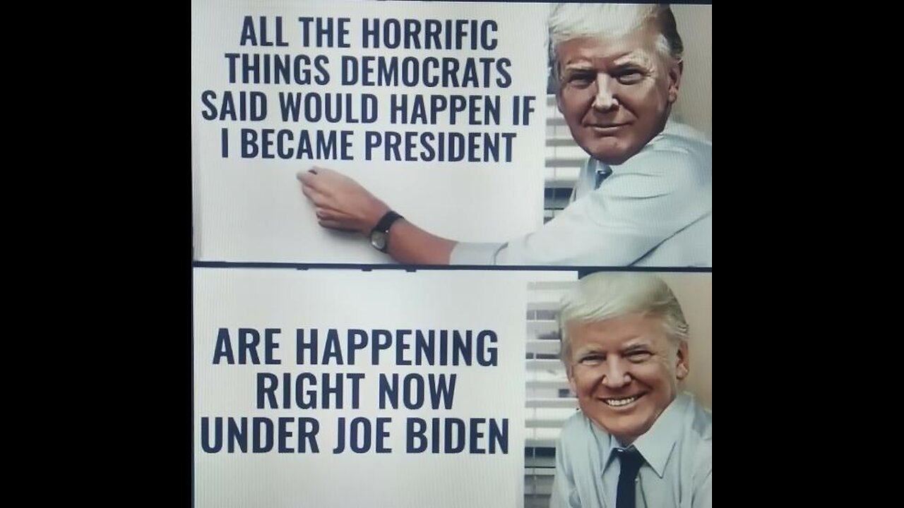 horrific things democrats said Pres Trump would do already happening with liberal democrat joe biden