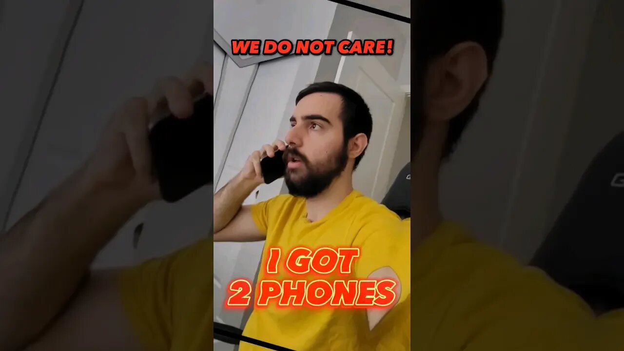 I GOT 2 PHONES! #EdoubleDie #2Phones #meme