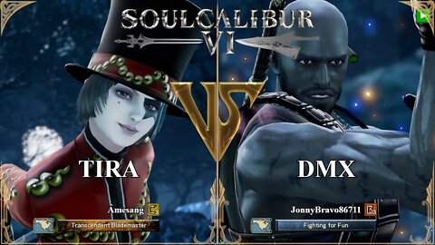 Tira (Amesang) VS DMX (JonnyBravo86711) (SoulCalibur VI — Xbox Series X Ranked)