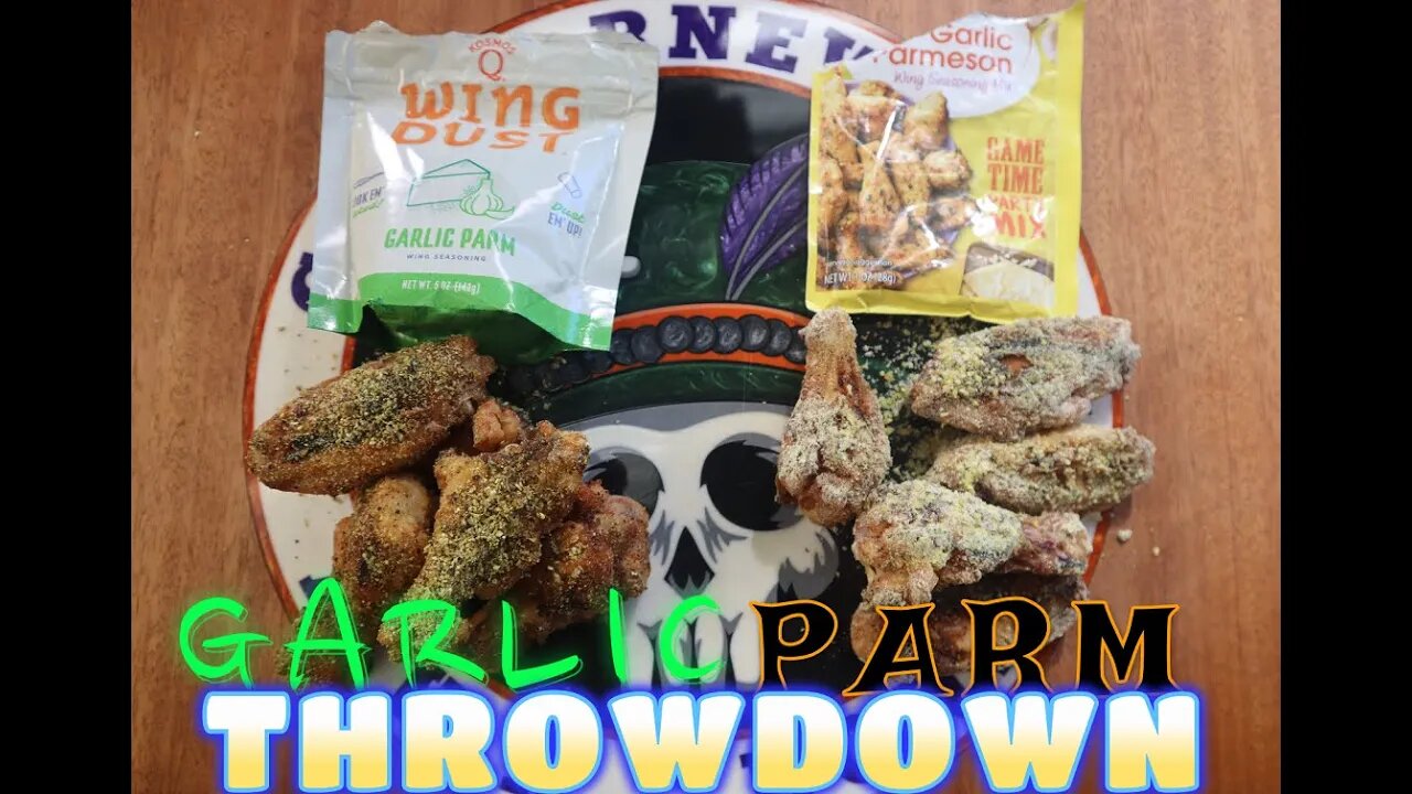 BEST GARLIC PARM WINGS THROWDOWN EP.234 #cajunrnewbbq