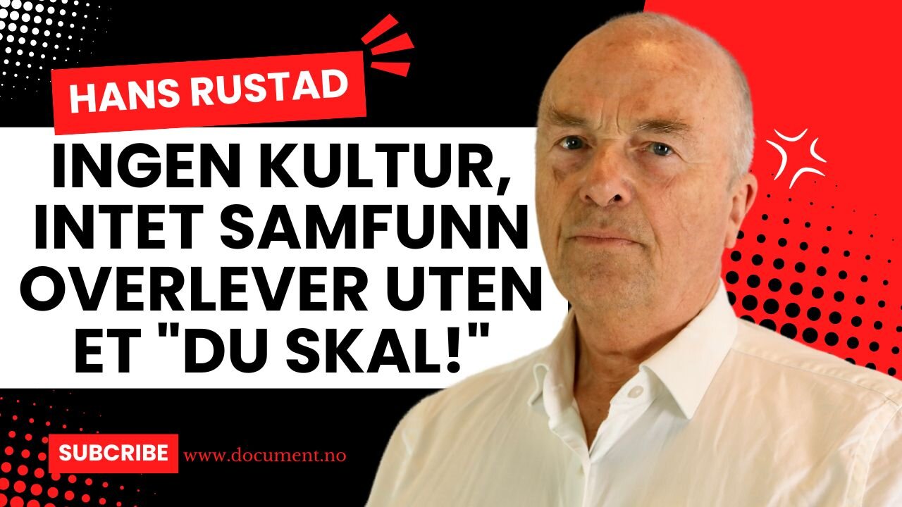 Ingen kultur, intet samfunn overlever uten et "Du skal!"