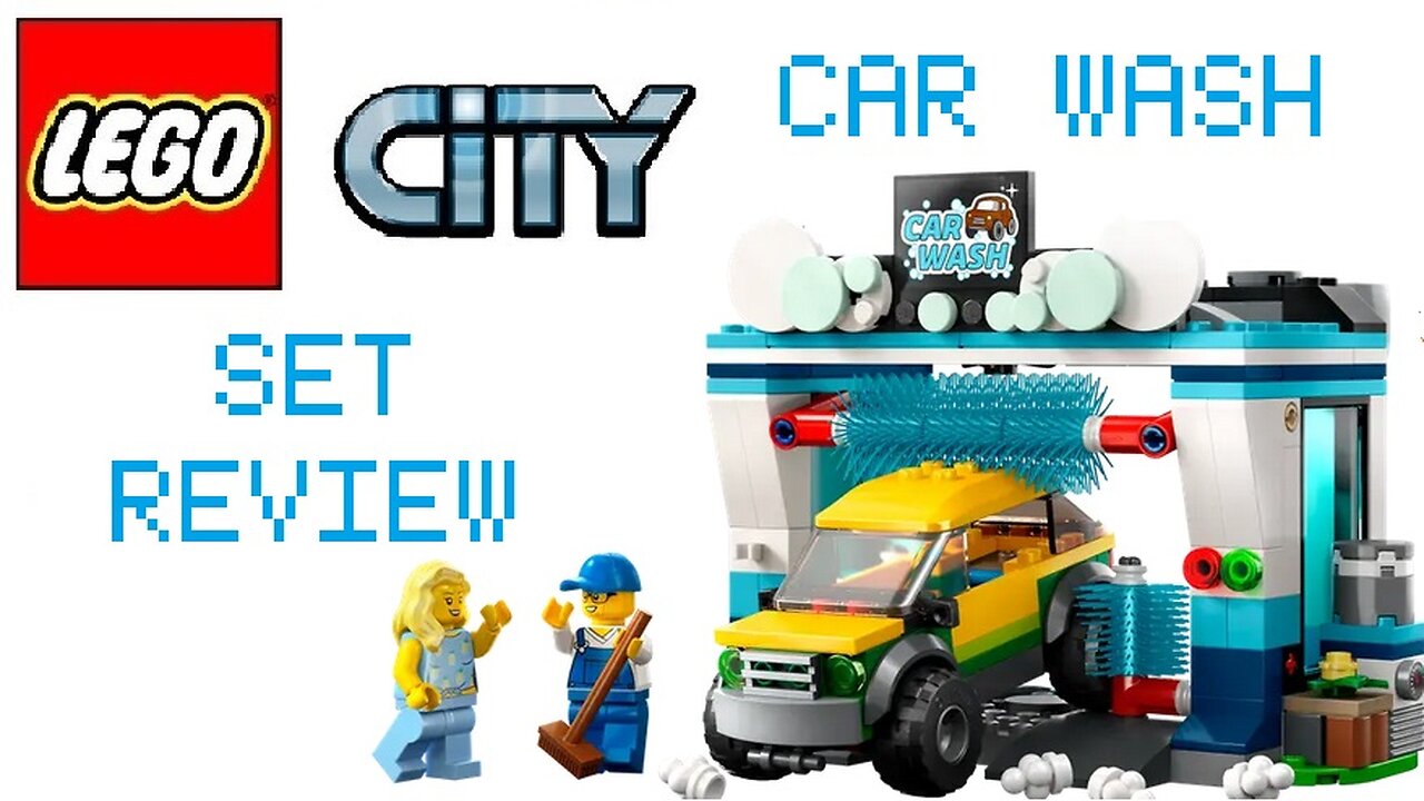 Lego City Car Wash Set Review