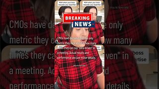 BREAKING NEWS: CMOs have declared that... #shorts