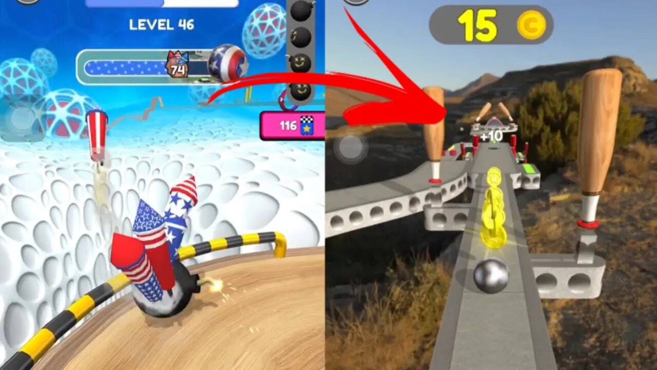 GOING BALLS 223 || Speed RUN || 68 + ONE