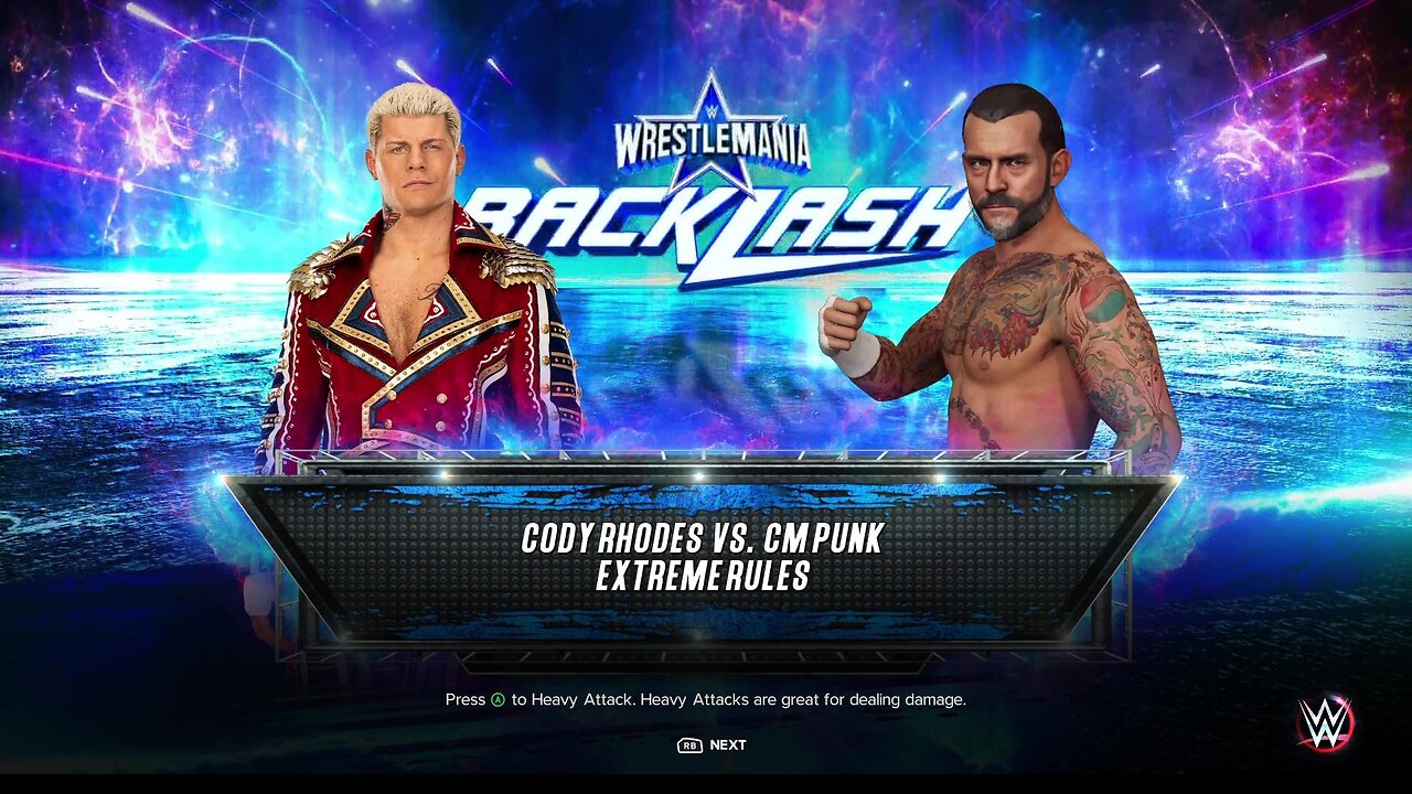 WWE 2k23 ExtremeRules Cody Rhodes vs CM Punk