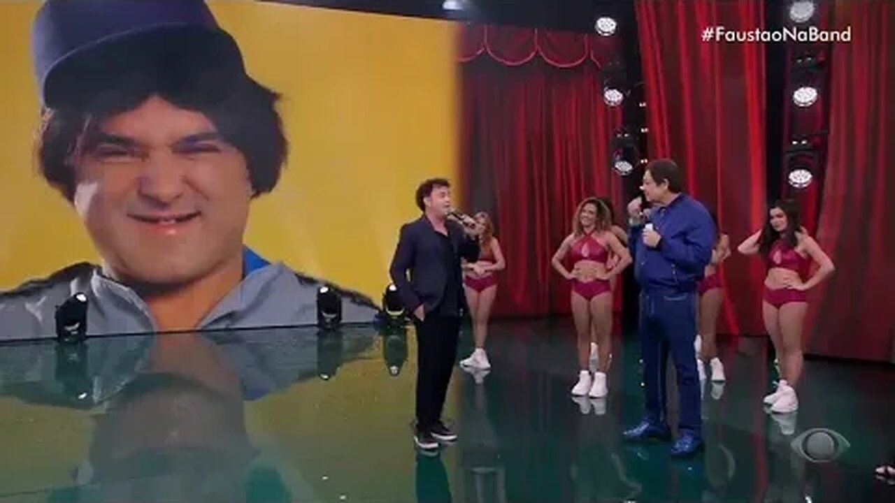Gui Santana impressiona com imitações no palco do Faustão #FaustãoNaBand #bandtv