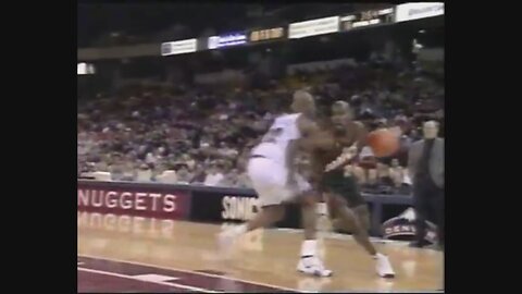 Gary Payton 21 Points 5 Ast @ Nuggets, 1996-97.