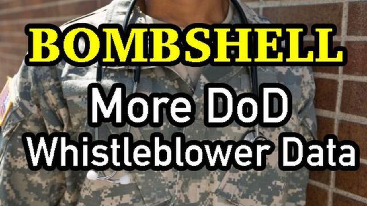 Attorney Thomas Renz has more incredible DOD whistle blower data and bombshell fraud info