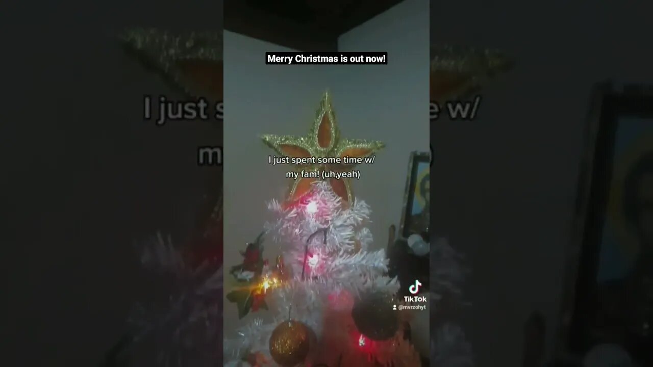 DECORATING OUR CHRISTMAS TREE & NEW SONG IS OUT! #shorts