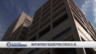 Another inmate mistakenly released from Cuyahoga Co. Jail