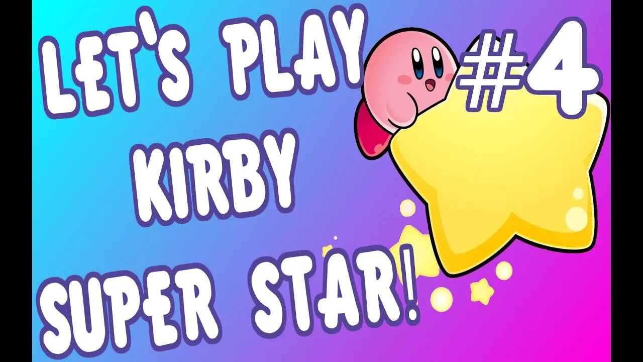 Let's Play Kirby Super Star (SNES) #4 - The Great Cave Offensive Playthrough | Walkthrough