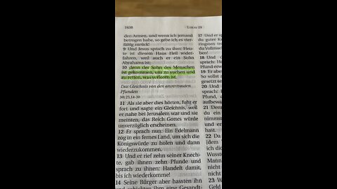 Lukas 19:10 Schlachter 2000