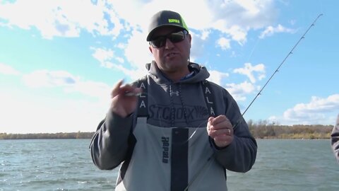 Plastics for Walleye at Leech Lake