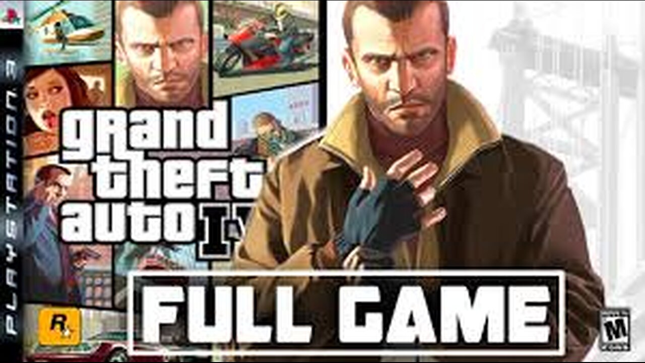 Grand Theft Auto IV (PS3) - Full Game +18